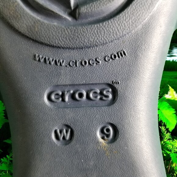 Crocs Balllet Flats Women's Size 9 Blue Slip On Comfort Shoes 11705 - Picture 8 of 8